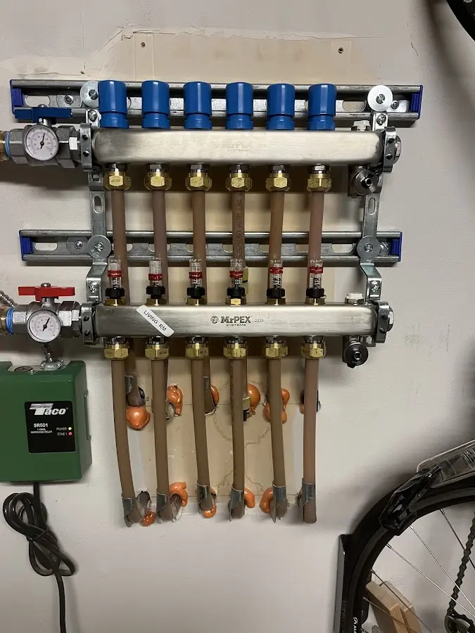 Plumber performing Leak Detection at a residential property in Wahoo